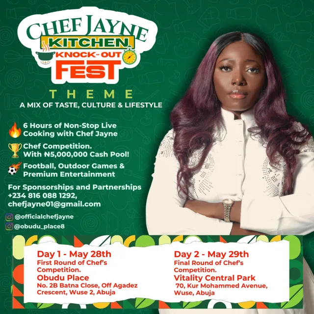 Chef Jayne Kitchen Knockout Fest 2026