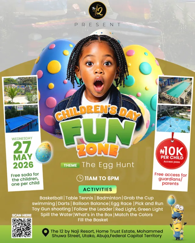Children's Day Fun Zone Party