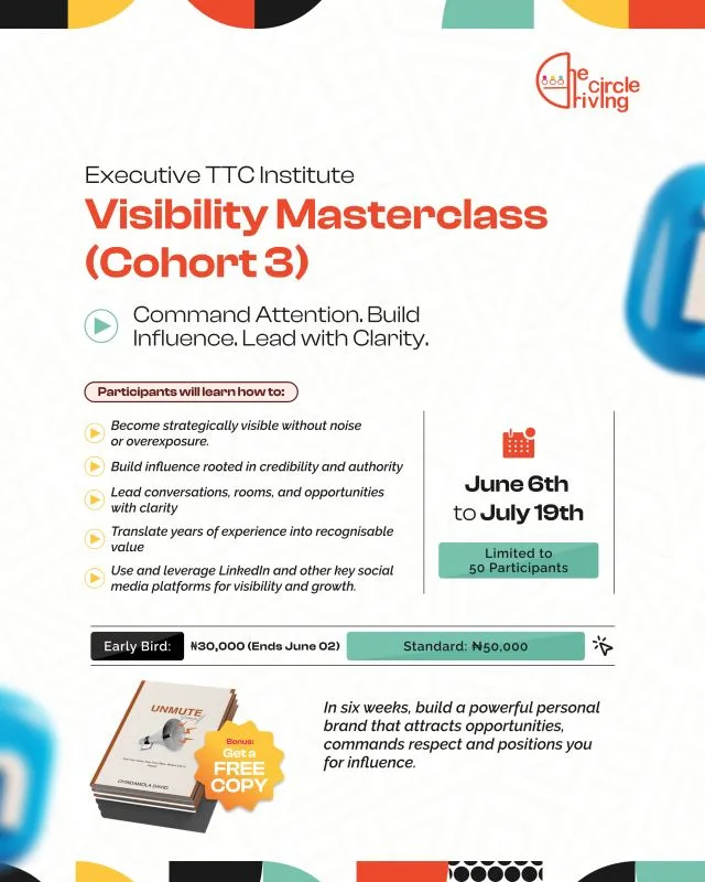 TTC Institute Visibility Masterclass (Cohort 3)