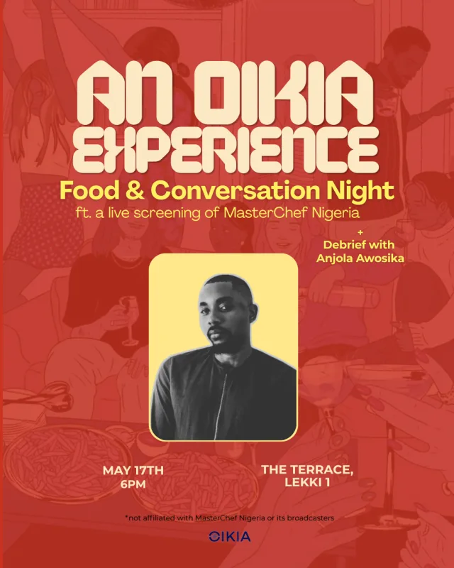 An Oikia Experience: Food & Conversation Night