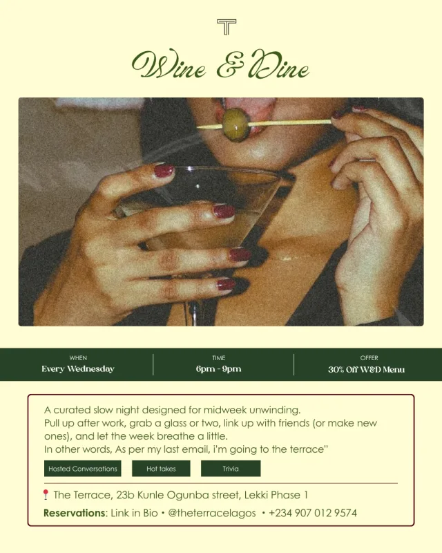 Wine And Dine