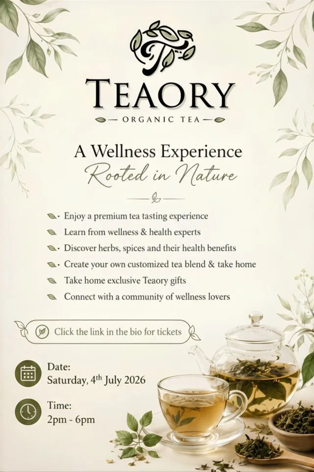 Teaory Wellness And Tea Blending Experience