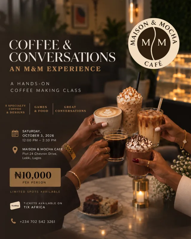 COFFEE & CONVERSATIONS - A Maison & Mocha Café Experience