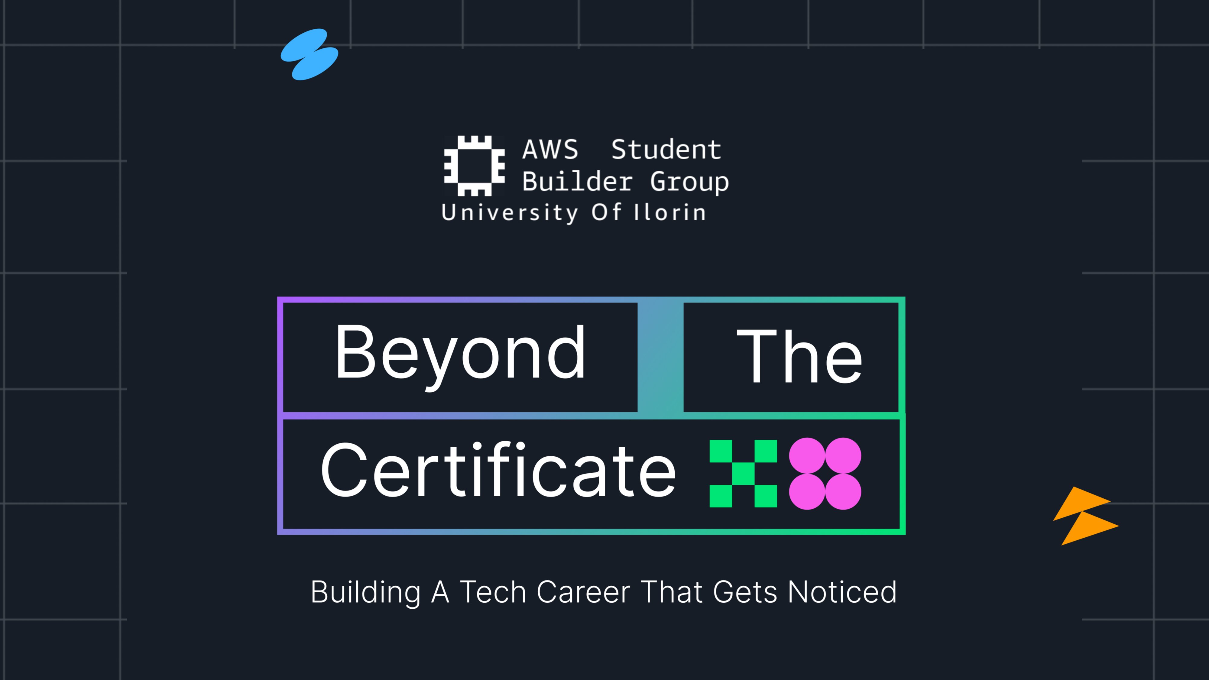 Beyond The Certificate: Building A Tech Career That Gets Noticed ๐